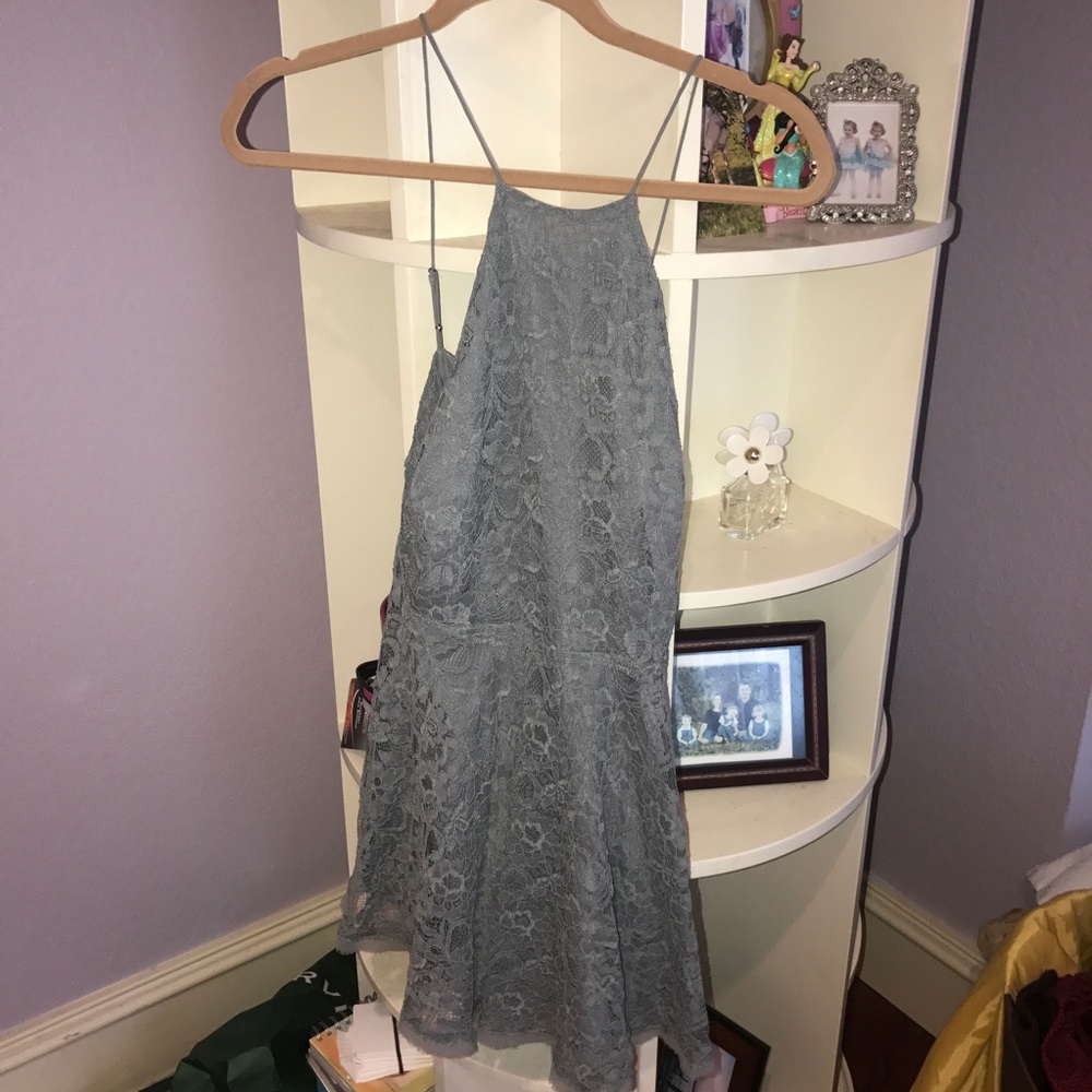 Urban outfitters blue dress size small WORN 1 time